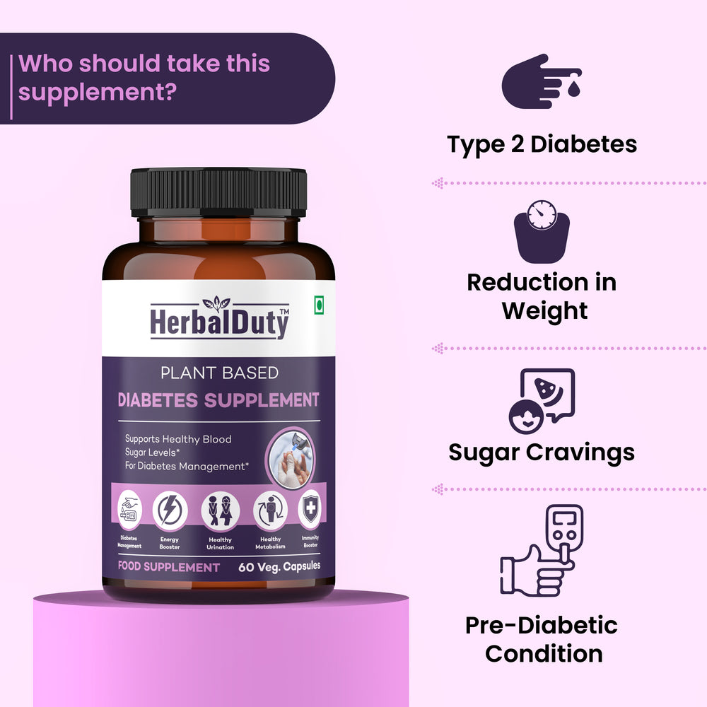Diabetes Supplement / Blood Sugar Control